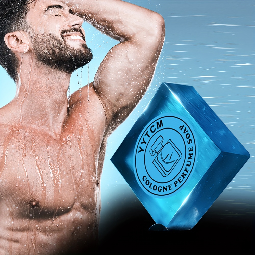 Essential Oil Soap - Herren-Duftseife, Kölnischwasser-Parfümseife, Sandelholzseife, Badeseife, Gesichtsreinigung, Körperseife,