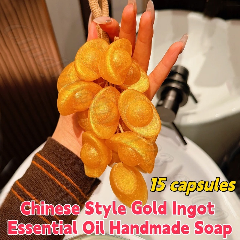 Essential Oil Soap - Chinesischer Stil Gold Yuanbao Ätherisches Öl
