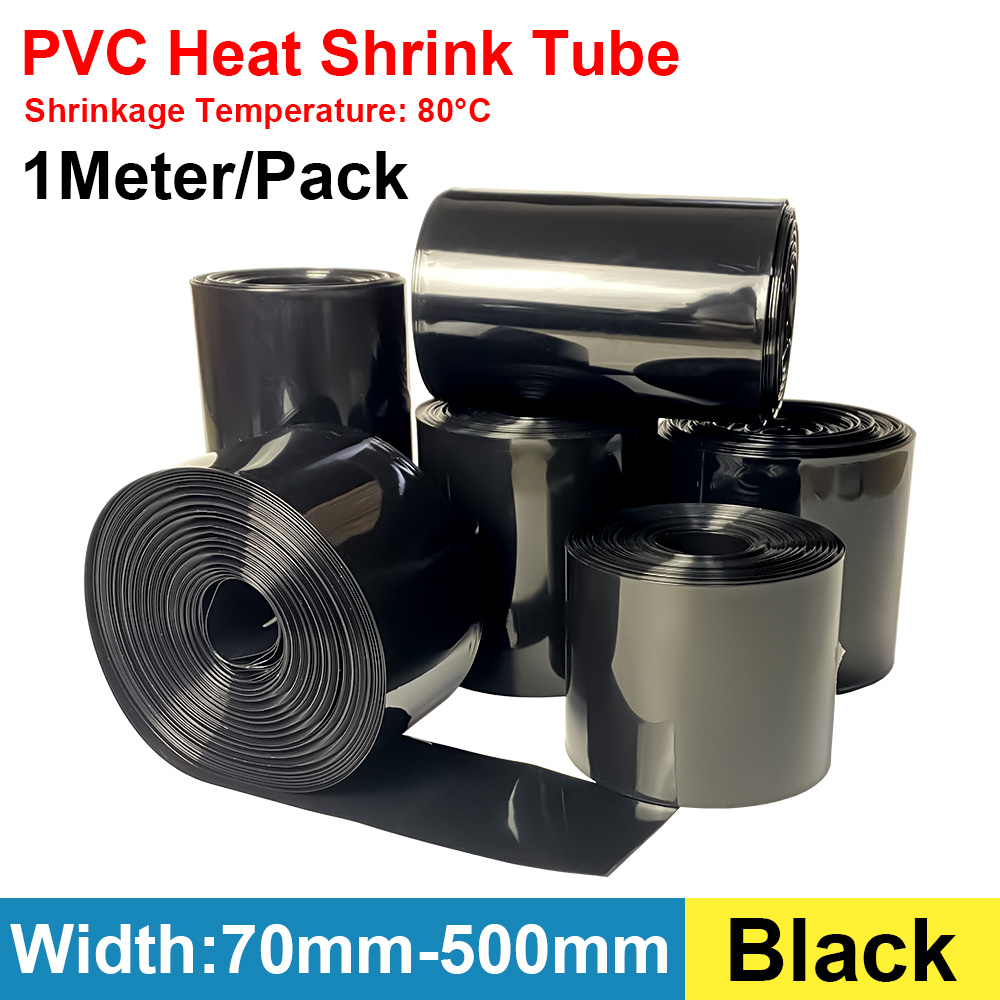 Shrink Wrap Pvc - 1 Meter 18650 Lipo-Akku, PVC-Schrumpfschlauch, 70