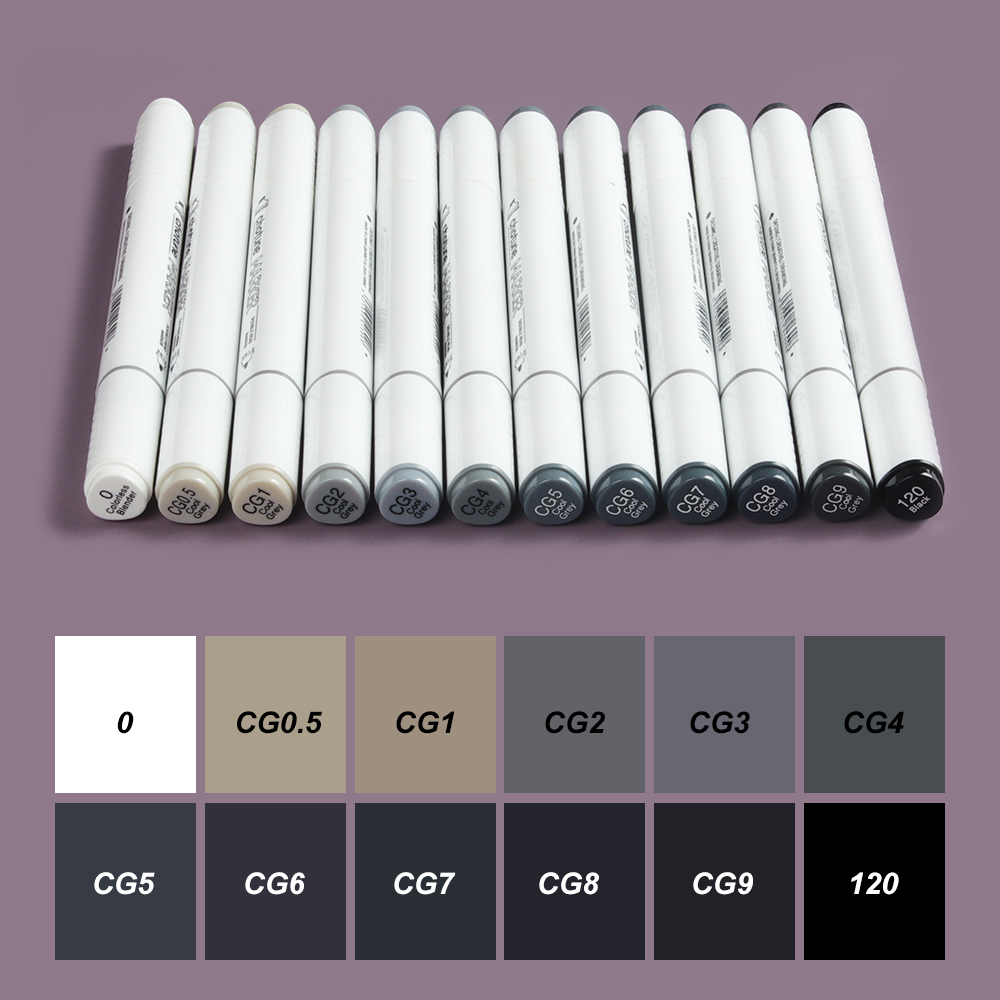 THOTUNE 12 Farben Warm Grau Kü – Copic Marker Sketch Bewertung und Preis