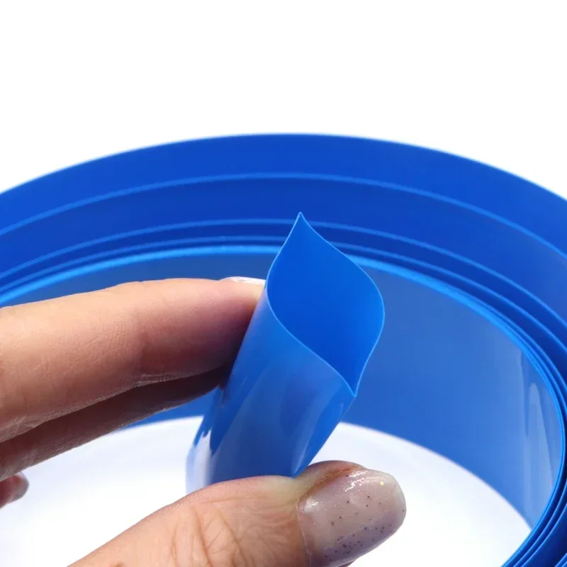 1/3/5/20M Blauer PVC-Schrumpfs – Shrink Wrap Pvc Bewertung und Preis