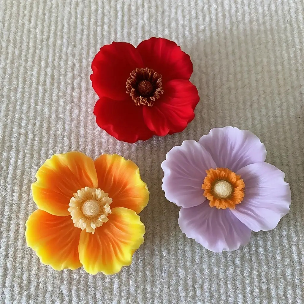 Blumen-Silikonform für Kerzen, – Soap Making Line Bewertung und Preis