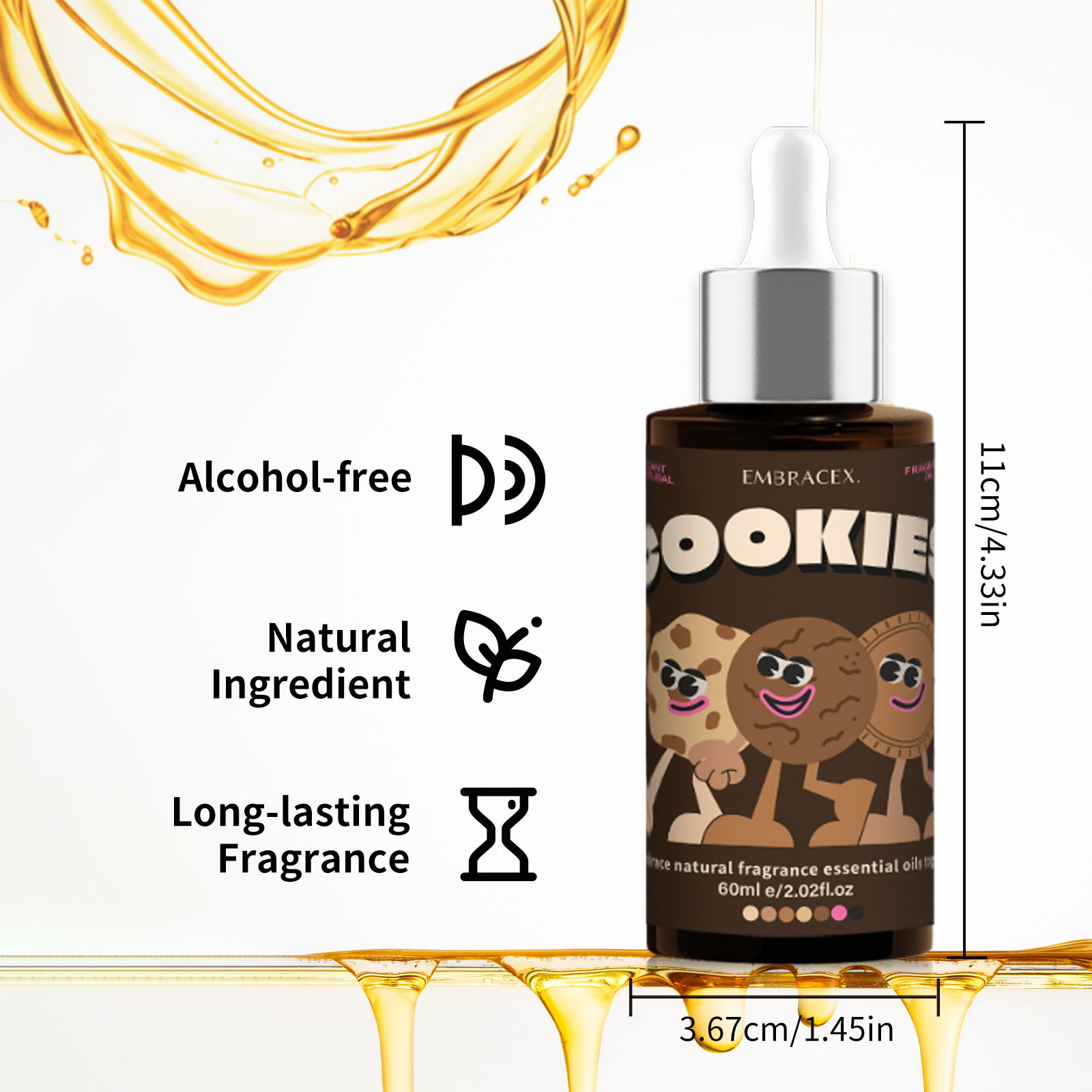 60 ml Cookies ätherisches Öl,  – Soap Making Friends Bewertung und Preis