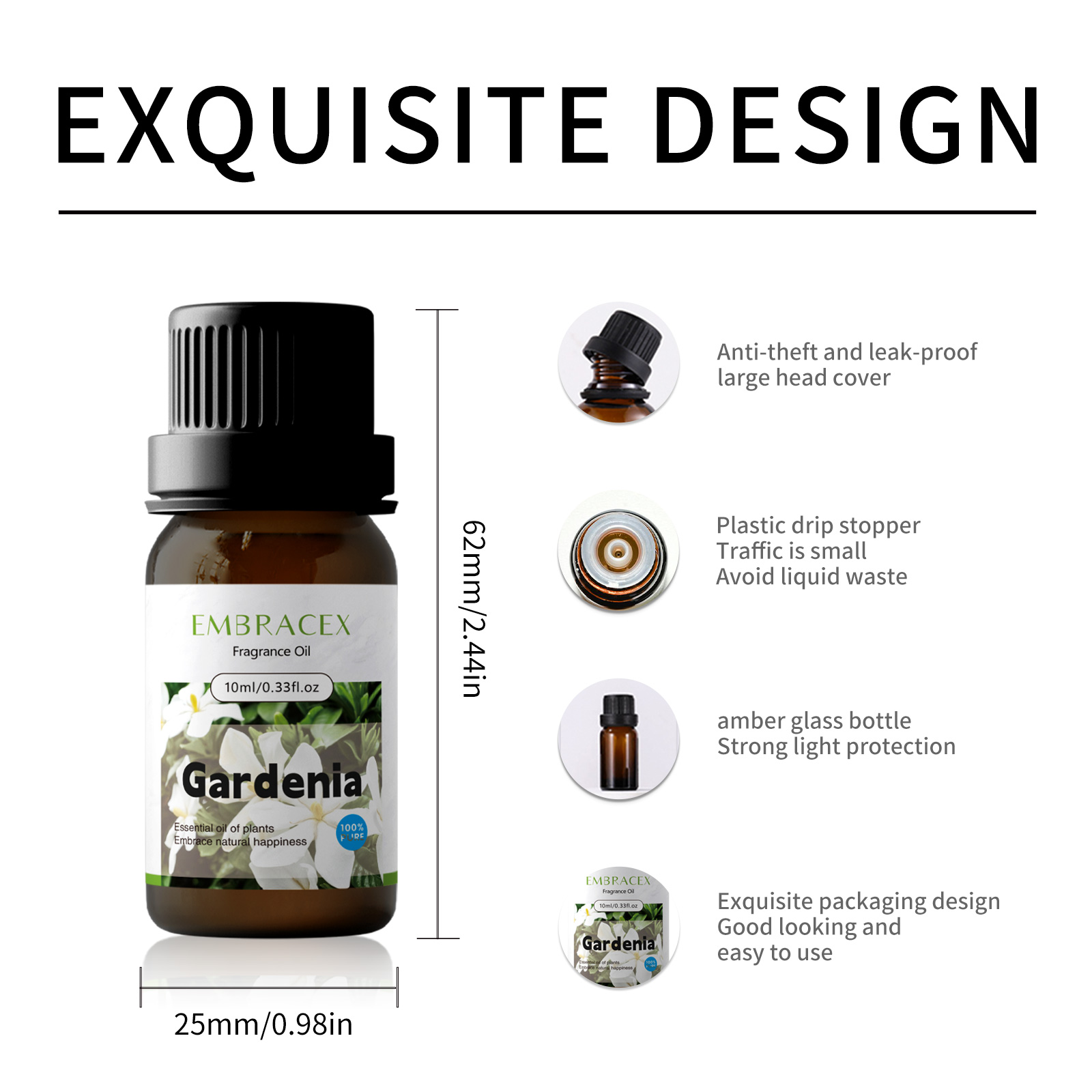 10 ml ätherisches Gardenia-Öl, – Soap Making Friends Bewertung und Preis