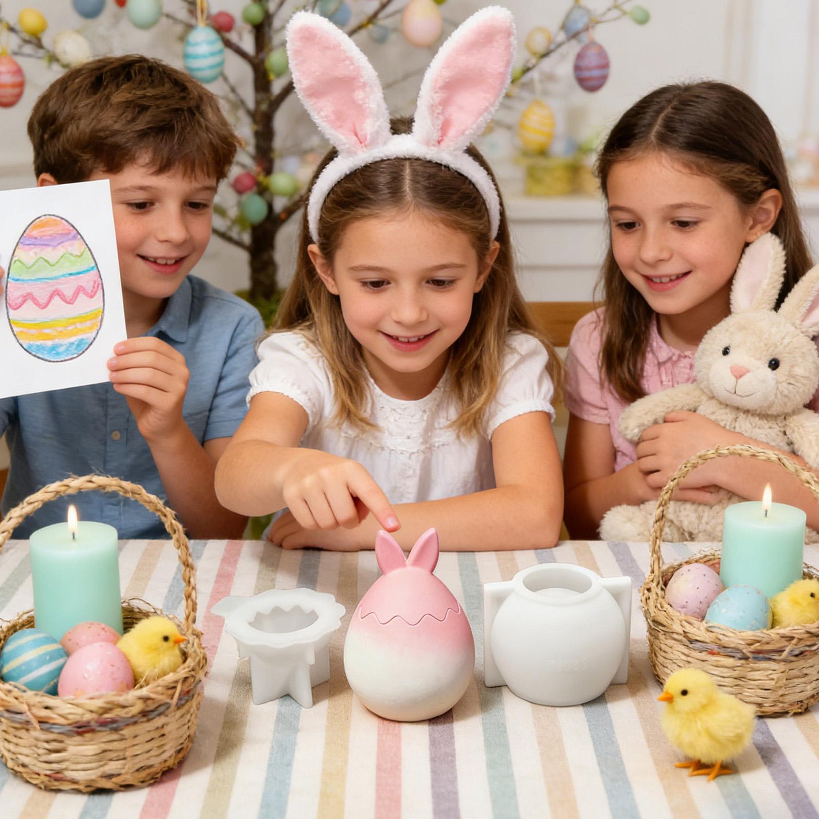 Osterei-Formen 3D Silikon Hase – Soap Making Friends Bewertung und Preis
