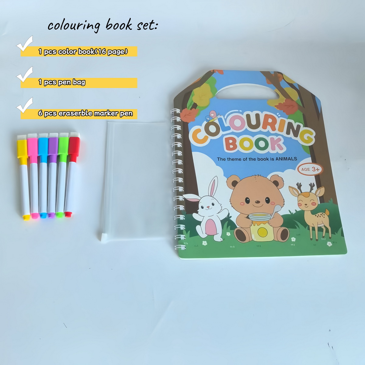 1Set 16 Seiten Colorbook 1Pcs  – Copic Marker Sketch Bewertung und Preis