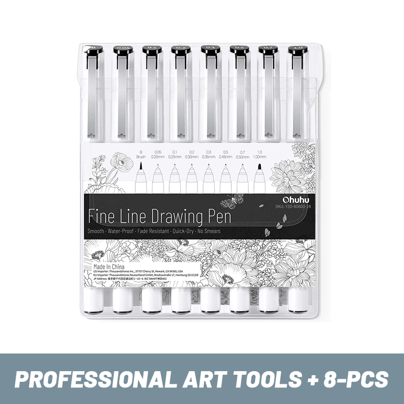 Ohuhu Micro Pen Fineliner Zeic – Copic Marker Sketch Bewertung und Preis