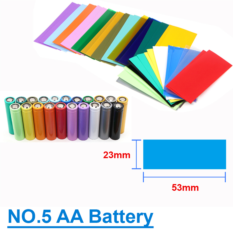 25 ~ 500 Stück AA / AAA/18650/ – Shrink Wrap Pvc Bewertung und Preis