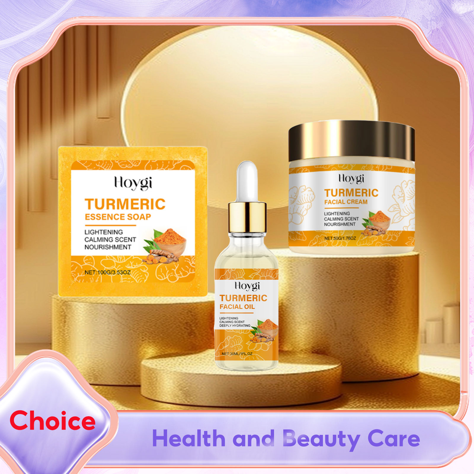 Kurkuma Hautpflege Set Körper  – Essential Oil Soap Bewertung und Preis