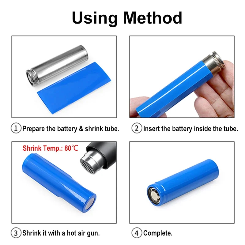 100~1000 Stück vorgeschnittene – Shrink Wrap Pvc Bewertung und Preis