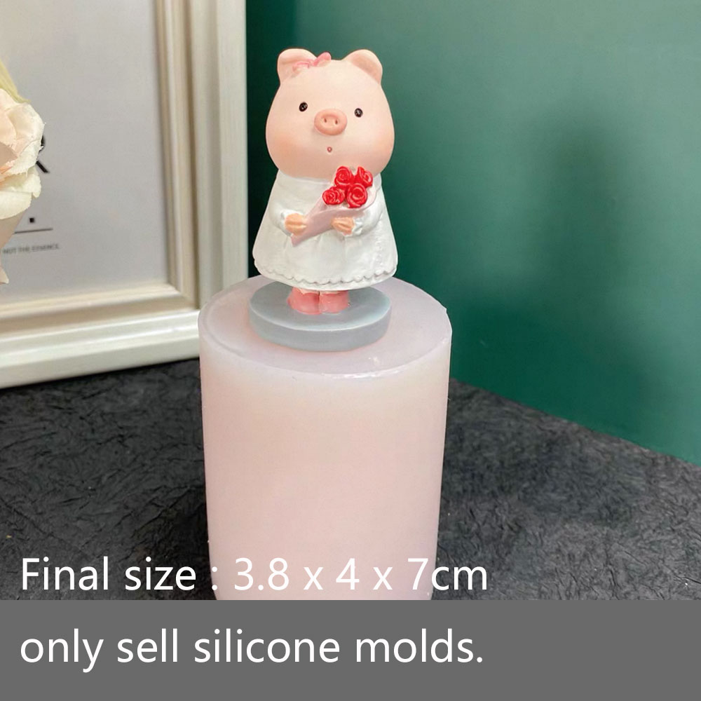 Glücksschwein Silikonform für  – Soap Making Friends Bewertung und Preis