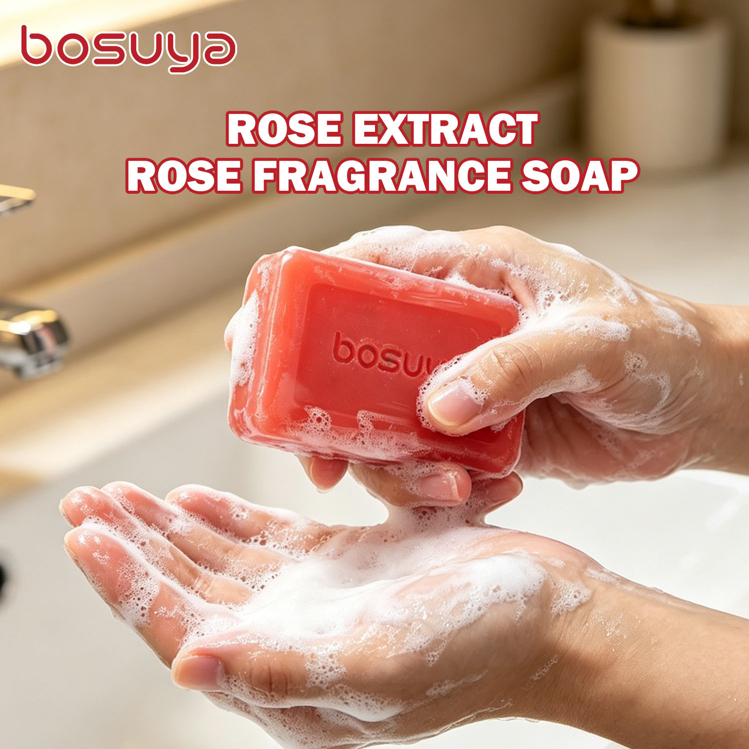 Rosen-Seife, Körper- und Rücke – Essential Oil Soap Bewertung und Preis